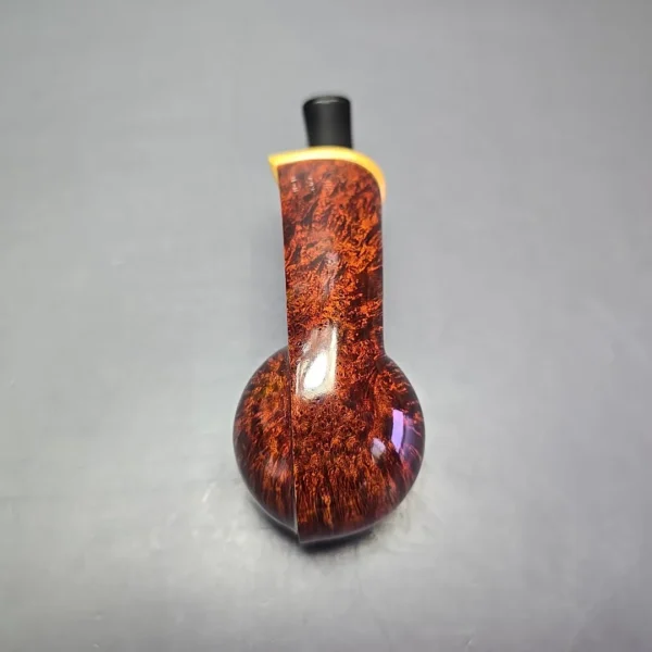 MBSD Briars Modern Masters 2 (E) Smooth Blowfish w/ Boxwood Handmade Briar Pipe, New - Image 9