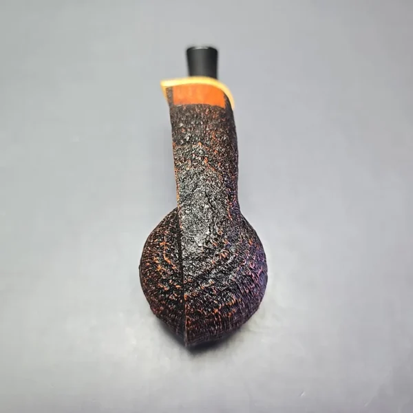MBSD Briars Modern Masters 2 (K) Sandblasted Blowfish w/ Boxwood Handmade Briar Pipe, New - Image 9