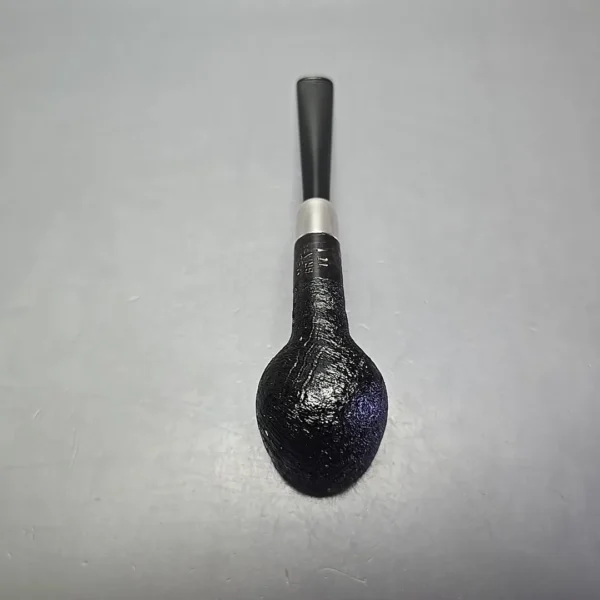MBSD Briars Timeless Traditions 1 Sandblasted Billiard w/ Silver Handmade Briar Pipe, New - Image 9