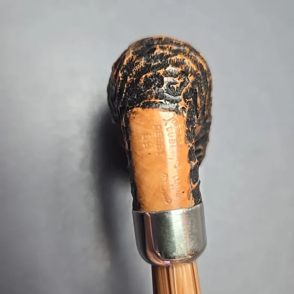 Peterson Derry 69 Rusticated Bent Billiard Estate Briar Pipe, Irish Estates - Image 10