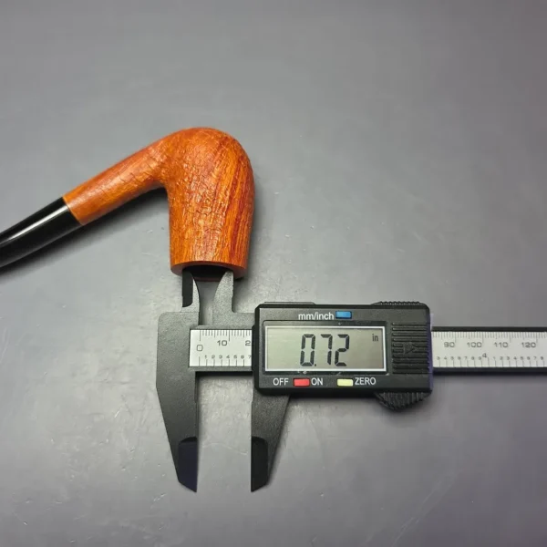 Bruno Nuttens Hand Made A Grade Sandblasted "Holbek's LC", Briar Pipe, New - Image 10