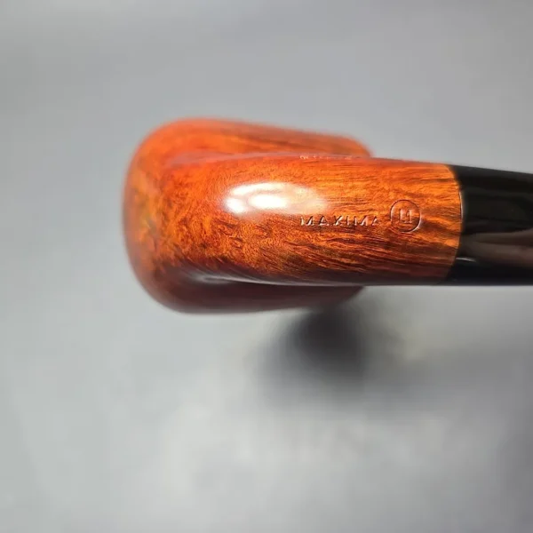 Ser Jacopo Maxima L1 Smooth Bent Billiard Estate Briar Pipe, Unsmoked - Image 10
