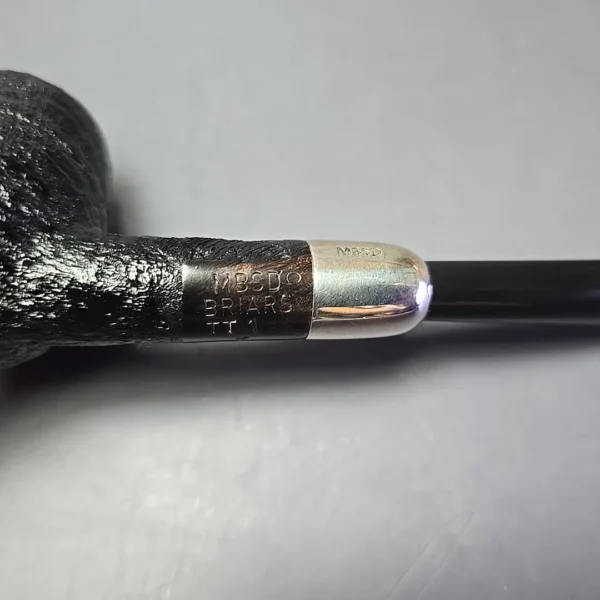MBSD Briars Timeless Traditions 1 (K) Sandblasted Billiard with Silver (New) - Image 10