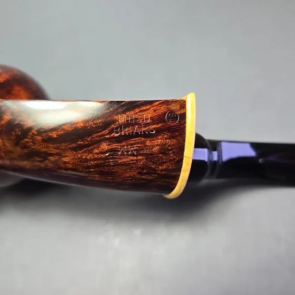 MBSD Briars Modern Masters 2 Smooth Blowfish w/ Boxwood Handmade Briar Pipe, New - Image 10