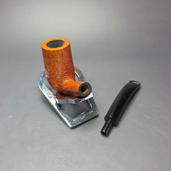 Bruno Nuttens Hand Made A Grade Sandblasted "Holbek's LC", Briar Pipe, New - Image 11