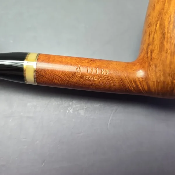 Savinelli Virginia 111 KS Smooth Billiard Estate Briar Pipe, Italian Estates, 6mm - Image 11