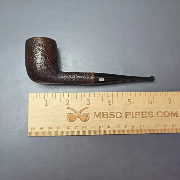 GBD Prehistoric 9436 Partially Sandblasted Billiard Estate Briar Pipe, English Estates - Image 11