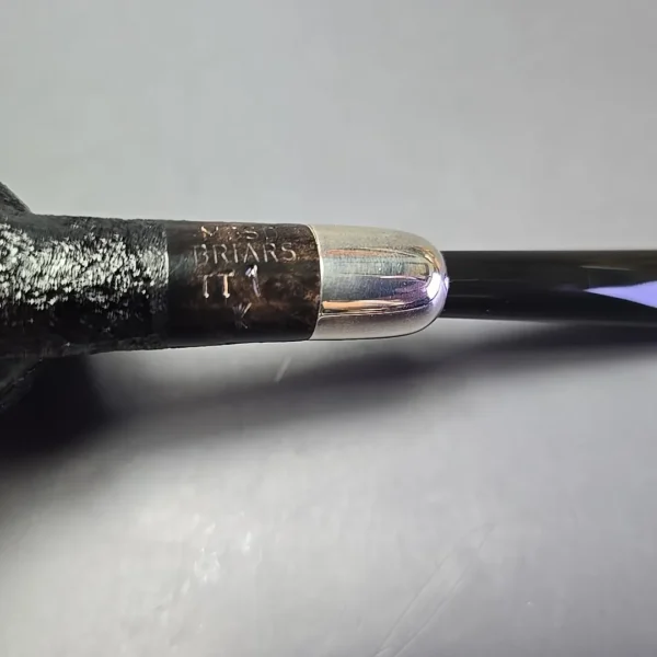 MBSD Briars Timeless Traditions 1 (K) Sandblasted Billiard with Silver (New) - Image 11