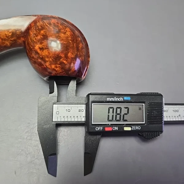 MBSD Briars Modern Masters 2 Smooth Blowfish w/ Boxwood Handmade Briar Pipe, New - Image 11