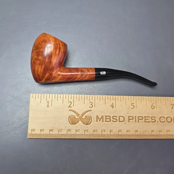 Weber Deep Grain Smooth Acorn Estate Briar Pipe, Other Estates - Image 11