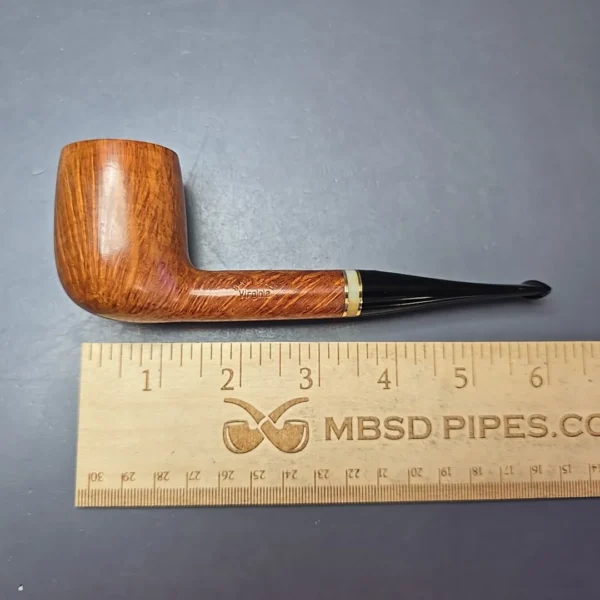 Savinelli Virginia 111 KS Smooth Billiard Estate Briar Pipe, Italian Estates, 6mm - Image 12
