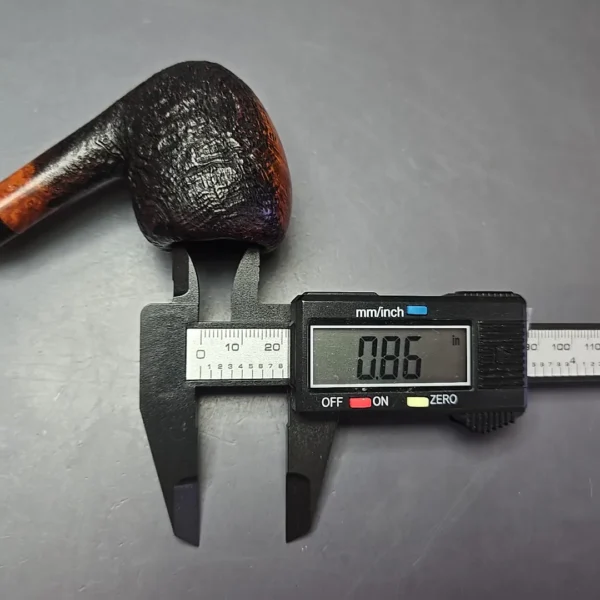Stanwell (c. 1980s) Vario Partially Sandblasted Egg Estate Briar Pipe, Danish Estates - Image 12