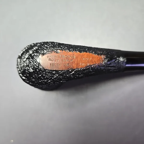 Savinelli 150th Anniversary Capri Root Briar 440 KS Rusticated Oval Shank Dublin Briar Pipe, New - Image 12