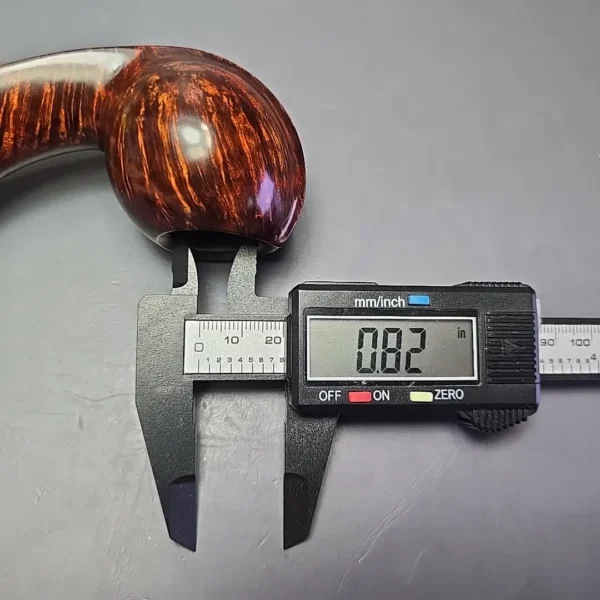 MBSD Briars Modern Masters 2 Smooth Blowfish w/ Boxwood Handmade Briar Pipe, New - Image 12