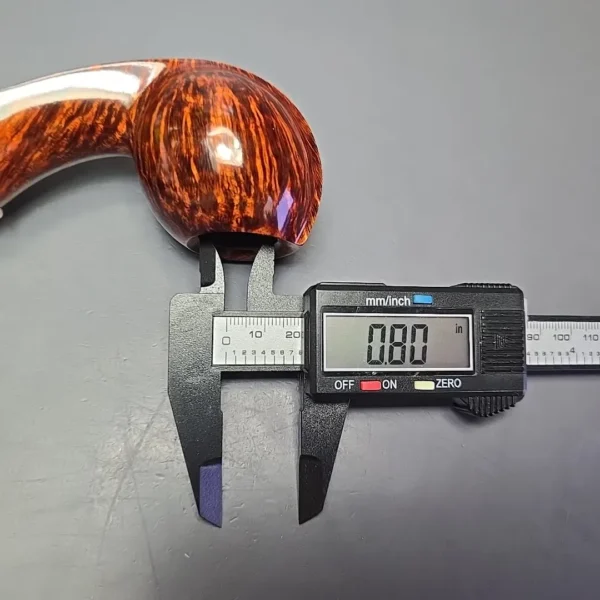 MBSD Briars Modern Masters 2 (E) Smooth Blowfish w/ Boxwood Handmade Briar Pipe, New - Image 12