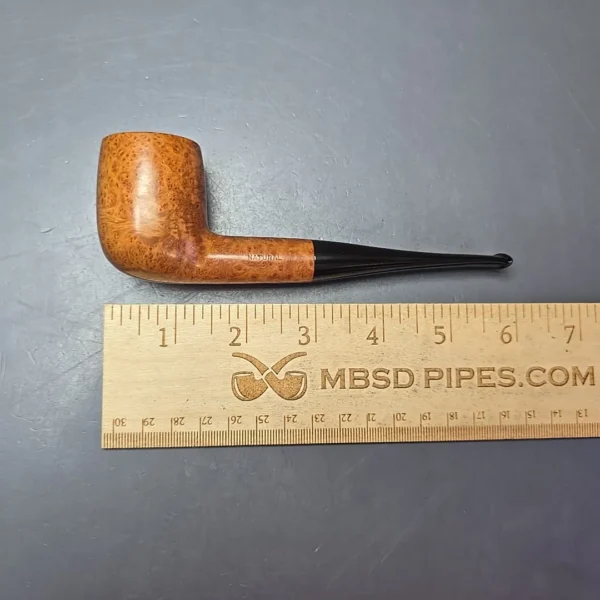 Natural London Made Smooth Billiard Estate Briar Pipe, English Estates - Image 12