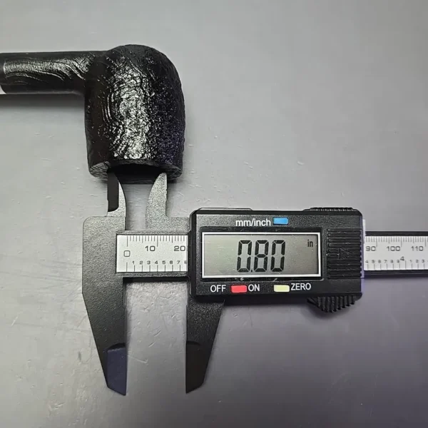 MBSD Briars Timeless Traditions 1 Sandblasted Billiard w/ Silver Handmade Briar Pipe, New - Image 12