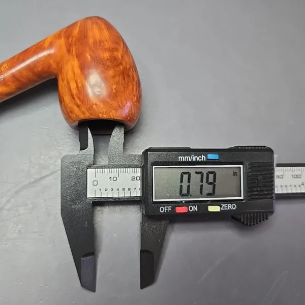 Weber Deep Grain Smooth Acorn Estate Briar Pipe, Other Estates - Image 12