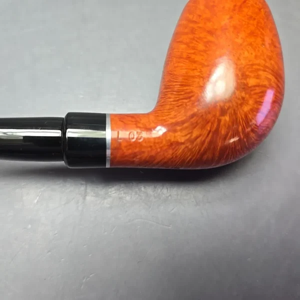 Mastro de Paja Dolce Vita L 03 Smooth Brandy Estate Briar Pipe, Italian Estates, 9mm - Image 13