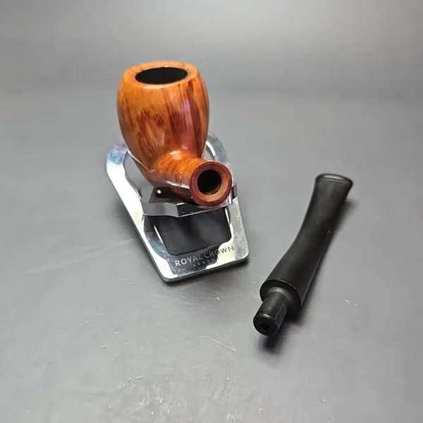 Weber Deep Grain Smooth Acorn Estate Briar Pipe, Other Estates - Image 13