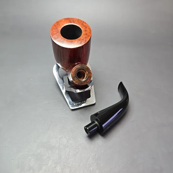 Ser Jacopo Maxima L1 Smooth Bent Billiard Estate Briar Pipe, Unsmoked - Image 15