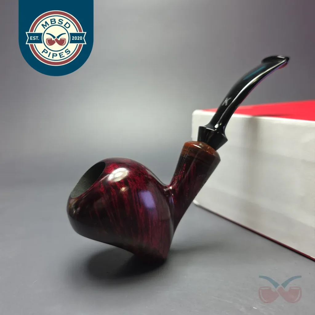 Kristiansen Emma L Smooth Ballerina Estate Briar Pipe, Unsmoked