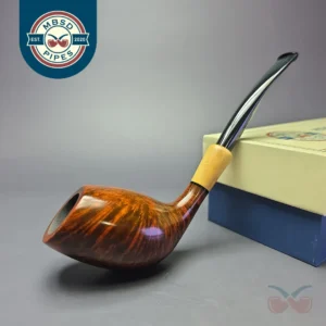 MBSD Briars Modern Masters 3 Smooth Tulip w/ Boxwood, Handmade Briar Pipe, New