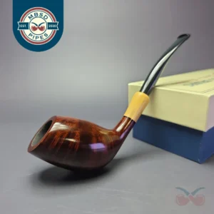 MBSD Briars Modern Masters 3 Smooth Tulip w/ Boxwood, Handmade Briar Pipe, New