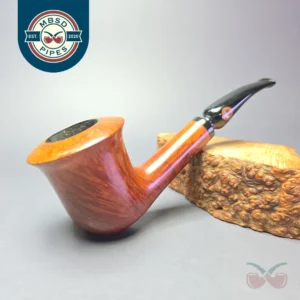 American Smoking Pipe Company Christmas 1987 Smooth Calabash Estate Briar Pipe, American Estates