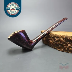 Bruno Nuttens Hand Made A Grade Smooth "Twiggy" Dublin, Briar Pipe, New