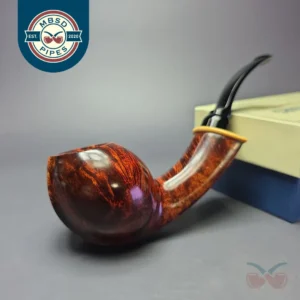 MBSD Briars Modern Masters 2 Smooth Blowfish w/ Boxwood Handmade Briar Pipe, New