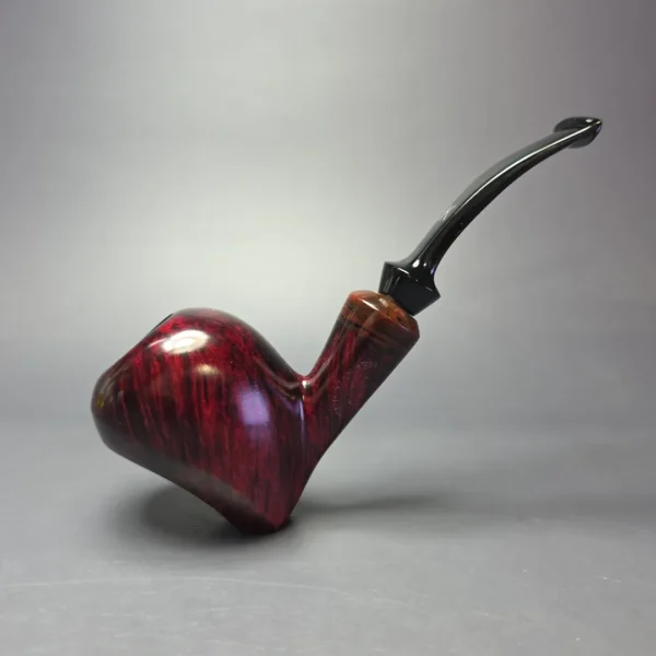 Kristiansen Emma L Smooth Ballerina Estate Briar Pipe, Unsmoked - Image 3