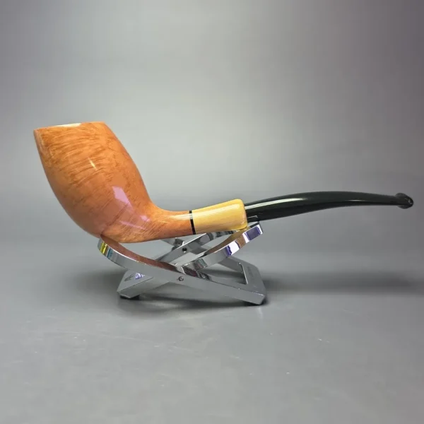 MBSD Briars Modern Masters 3 Smooth Tulip w/ Boxwood, Handmade Briar Pipe, New - Image 3