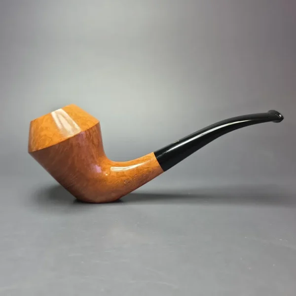 Ser Jacopo L2 Smooth Rhodesian Sitter Estate Briar Pipe, Unsmoked - Image 3