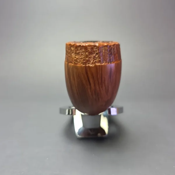 Bontemps Partially Rusticated Acorn Estate Briar Pipe, French Estates - Image 3