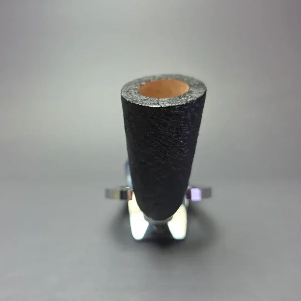 Graziano Tendi Sandblasted Nefertiti Dublin w/ Bamboo Handmade Briar Pipe, New - Image 3