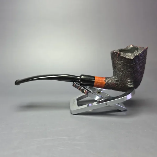 Stanwell (c. 1980s) Vario 62 Partially Sandblasted Dublin Estate Briar Pipe, Danish Estates - Image 4