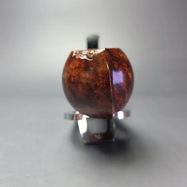 MBSD Briars Modern Masters 2 Smooth Blowfish w/ Boxwood Handmade Briar Pipe, New - Image 4