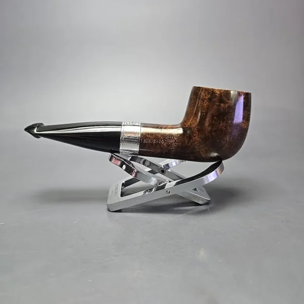 Peterson 160th Anniversary Pat. OB Dark Smooth Billiard Briar Pipe, New - Image 4