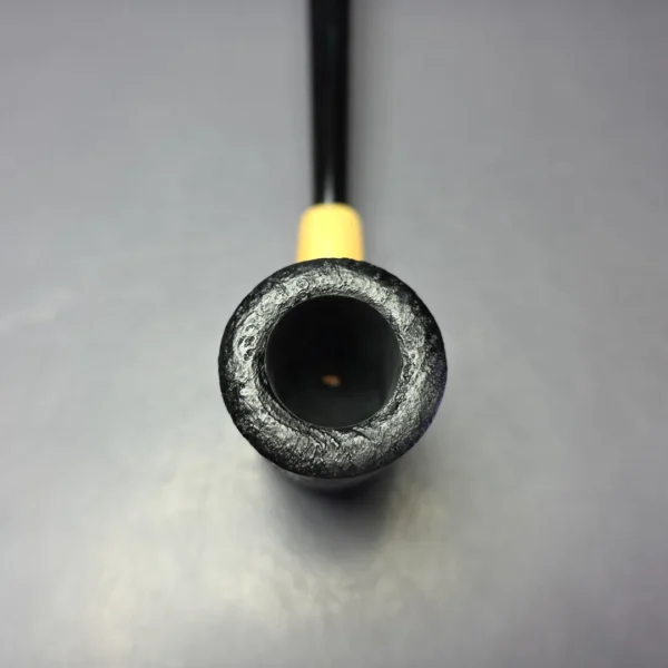 MBSD Briars "Re-Don" Sandblasted Poker w/ Boxwood, Briar Pipe, New - Image 5