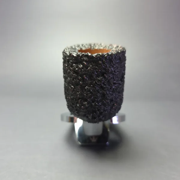 Castello Sea Rock Briar 3K Rusticated Billiard Estate Briar Pipe, Unsmoked - Image 5