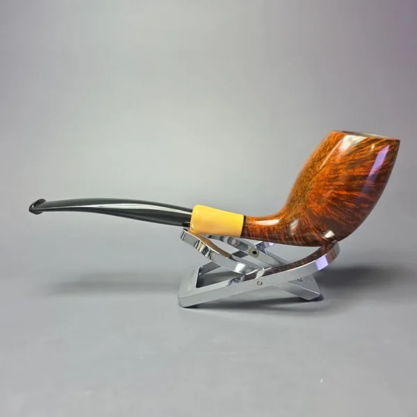 MBSD Briars Modern Masters 3 Smooth Tulip w/ Boxwood, Handmade Briar Pipe, New - Image 5