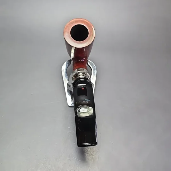 Ser Jacopo (c.1994-1997) Delecta L1 C Smooth Bent Billiard w/ Silver Estate Briar Pipe, Italian Estates - Image 5