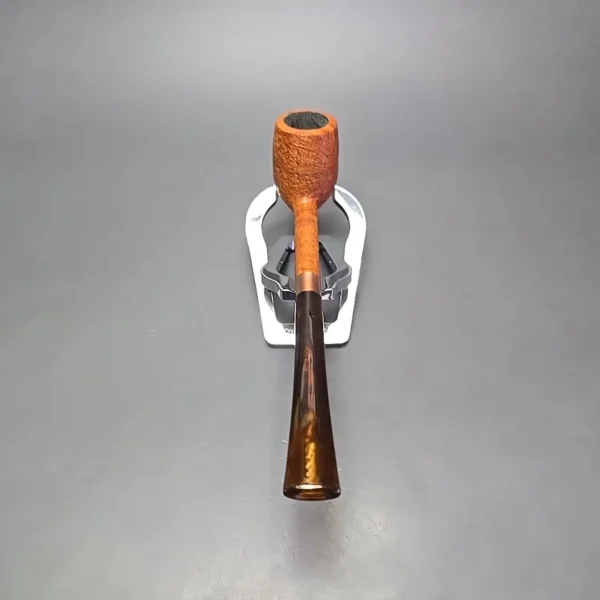 Bruno Nuttens Mini Bing B1 Partially Sandblasted Billiard w/ Copper Briar Pipe, New - Image 5