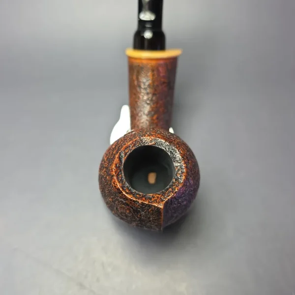 MBSD Briars Modern Masters 2 Sandblasted Blowfish w/ Boxwood Handmade Briar Pipe, New - Image 6
