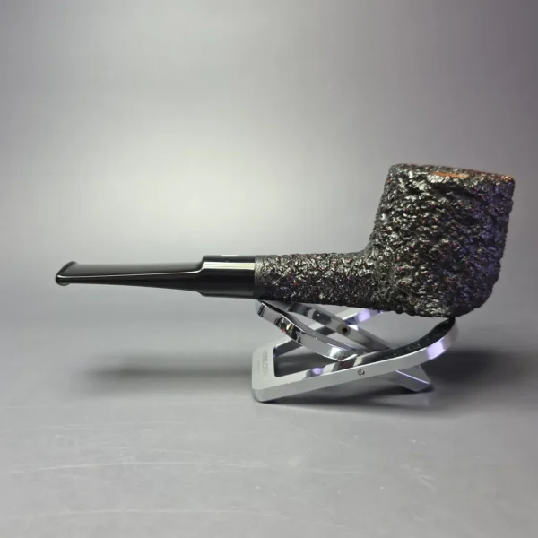 Castello Sea Rock Briar 3K Rusticated Billiard Estate Briar Pipe, Unsmoked - Image 6