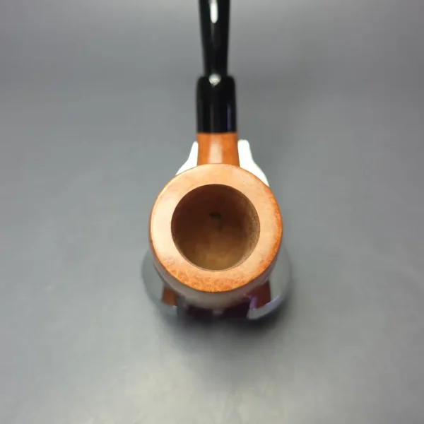 Castello Collection 4K Smooth Bent Billiard Estate Briar Pipe, Unsmoked - Image 6