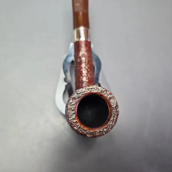 Peterson Irish Harp 53 Sandblasted Lovat w/ Silver Briar Pipe, New - Image 6