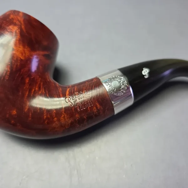 Peterson 2016 Sherlock Holmes Professor Smooth Bent Billiard Estate Briar Pipe, Irish Estates, 9mm - Image 7