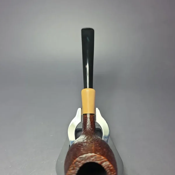 MBSD Briars Modern Masters 3 Sandblasted Tulip w/ Boxwood Handmade Briar Pipe, New - Image 7